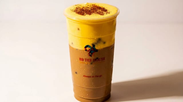 Egg Foam Coffee.