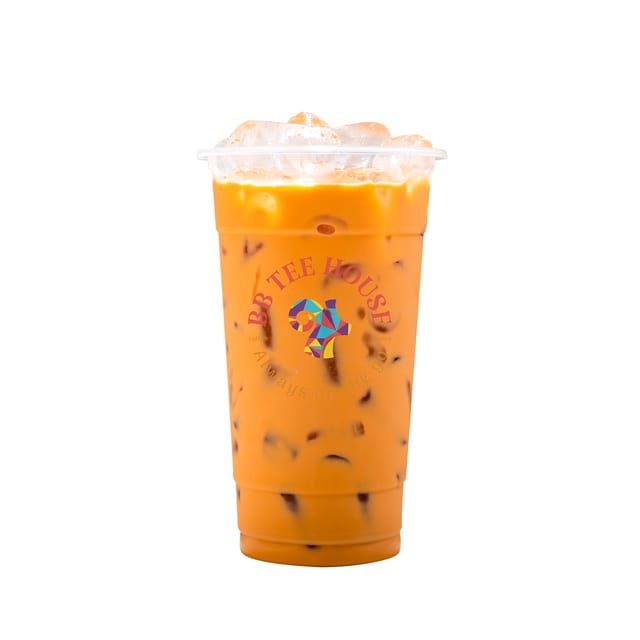 Red Thai Milk Tea.